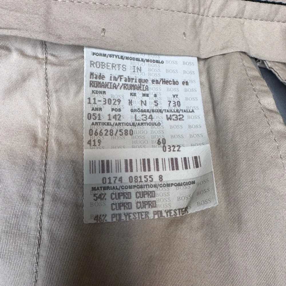 NWT BOSS HUGO BOSS Golf Pant size w32 L34